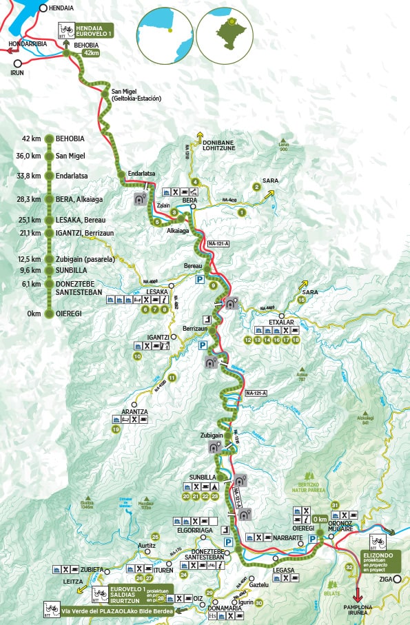 De ruta por Navarra: la vía verde del Bidasoa