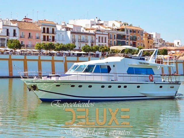 Paseo en Barco Sevilla Eventos Deluxe