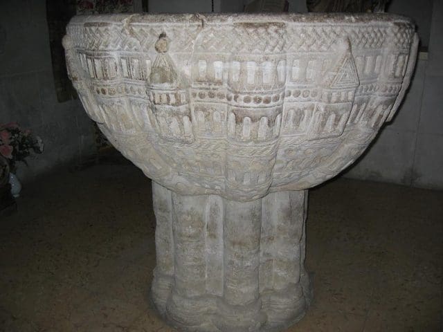 Pila Bautismal de Redecilla del Camino